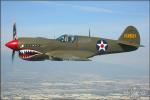 Curtiss P-40E Warhawk - Air to Air Photo Shoot - March 4, 2006