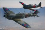 Supermarine Spitfire MkIXe   &  A6M5 Zero - Air to Air Photo Shoot - May 19, 2006