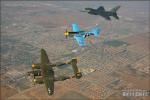 United States Air Force Heritage Flight - Air to Air Photo Shoot - May 19, 2006