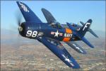 Grumman F8F-2 Bearcat   &  F4U-1A Corsair