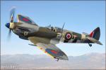 Supermarine Spitfire Mk  IXe - Air to Air Photo Shoot - January 6, 2007