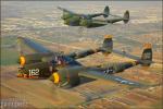 Lockheed P-38J Lightning   &  P-38L Lightning - Air to Air Photo Shoot - March 31, 2007