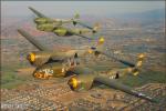 Lockheed P-38J Lightning   &  P-38L Lightning - Air to Air Photo Shoot - March 31, 2007