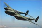 Lockheed P-38L Lightning - Air to Air Photo Shoot - March 31, 2007