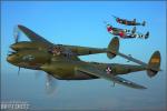 Lockheed P-38 Lightnings - Air to Air Photo Shoot - May 18, 2007