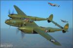 Lockheed P-38 Lightnings - Air to Air Photo Shoot - May 18, 2007