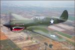 Curtiss P-40N Warhawk - Air to Air Photo Shoot - May 7, 2008