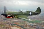 Curtiss P-40N Warhawk - Air to Air Photo Shoot - May 7, 2008