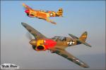 Curtiss P-40N Warhawks - Air to Air Photo Shoot - May 15, 2009