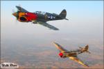 Curtiss P-40N Warhawks - Air to Air Photo Shoot - May 15, 2009