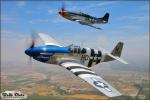 North American P-51C Mustang   &  P-51D Mustang - Air to Air Photo Shoot - May 5, 2010