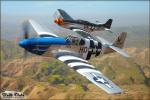 North American P-51C Mustang   &  P-51D Mustang - Air to Air Photo Shoot - May 5, 2010