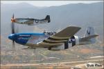 North American P-51C Mustang   &  P-51D Mustang - Air to Air Photo Shoot - May 5, 2010