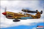 Curtiss P-40N Warhawk   &  P-38J Lightning - Air to Air Photo Shoot - April 25, 2012