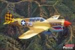 Curtiss P-40N Warhawk - Air to Air Photo Shoot - April 25, 2012