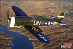 Republic P-47G Thunderbolt - Air to Air Photo Shoot - May 2, 2013