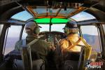 North American B-25J Mitchell  Cockpit - Air to Air Photo Shoot - May 4, 2013