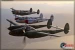 Lockheed P-38 Lightning  Formation - Air to Air Photo Shoot - May 4, 2013