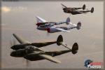 Lockheed P-38 Lightning  Formation - Air to Air Photo Shoot - May 4, 2013