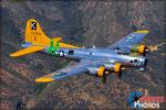 Boeing B-17G Flying  Fortress - Air to Air Photo Shoot - April 24, 2014