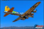 Boeing B-17G Flying  Fortress - Air to Air Photo Shoot - April 24, 2014