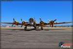 Boeing B-17G Flying  Fortress - Air to Air Photo Shoot - April 24, 2014