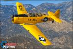 North American T-6G Texan - Air to Air Photo Shoot - February 22, 2016