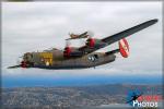 Consolidated B-24J Liberator   &  TP-40N Warhawk - Air to Air Photo Shoot - May 8, 2019