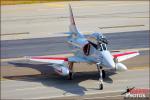 Douglas TA-4J Skyhawk - Lyon Air Museum: TA-4J Skyhawk Arrival - August 16, 2012