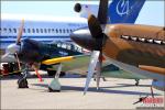 Mitsubishi A6M2 Zero   &  Spitfire MkXIV - Commemorative Air Force: B-29 Superfortress Fifi at Burbank - March 23, 2013