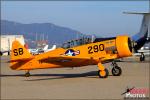 North American SNJ-5 Texan - Commemorative Air Force: B-29 Superfortress Fifi at Burbank - March 23, 2013