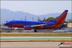 Southwest Airlines 737-7H4 - Commemorative Air Force: B-29 Superfortress Fifi at Burbank - March 23, 2013