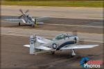 North American T-28B Trojan   &  P-51D Mustang - Lyon Air Museum: Ramp Day - January 30, 2016