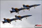 Featuring: US Navy and Marine F/A-18C/D Hornets and F/A-18E/F Super Hornets along with the USN Flight Demonstration Team Blue Angels on the flight line of the Naval Air Facility El Centro during a standard day of launches and recoveries at the base.